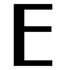 E