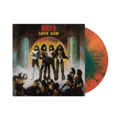 KISS - Love Gun (Limited Tangerine & Aqua Splatter) Vinyl